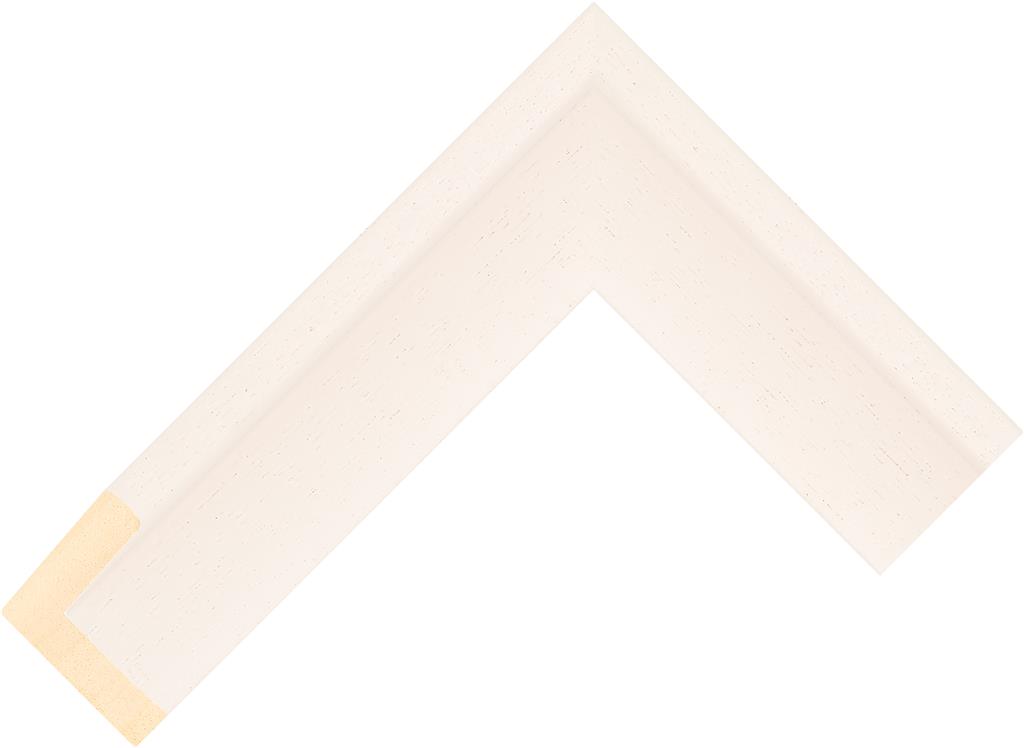 11mm Wide, 25mm Deep, Ivory Wood Stain Canvas Frame (MLDA2533)