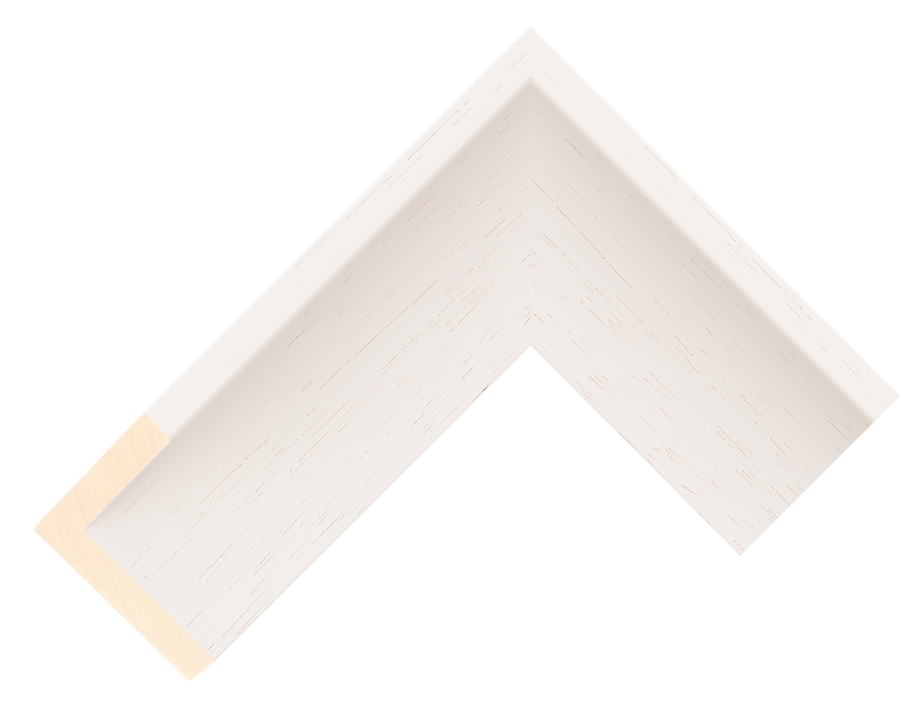 9mm Wide, 45mm Deep, Ivory Wood Stain Canvas Frame (MLDA3948)