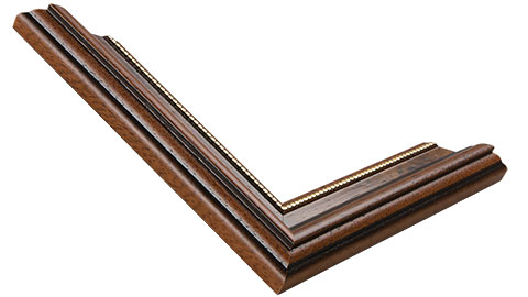 36mm Wide, Walnut Wood Veneer Frame (MLDA913)