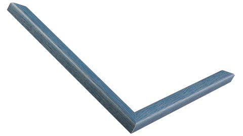 13mm Wide, Blue Wood Stain Frame (MLDA338)