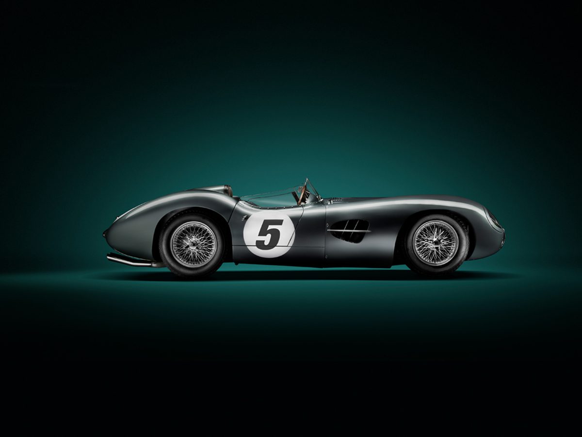 Tim Wallace Studio Shot of Aston Martin DBR2