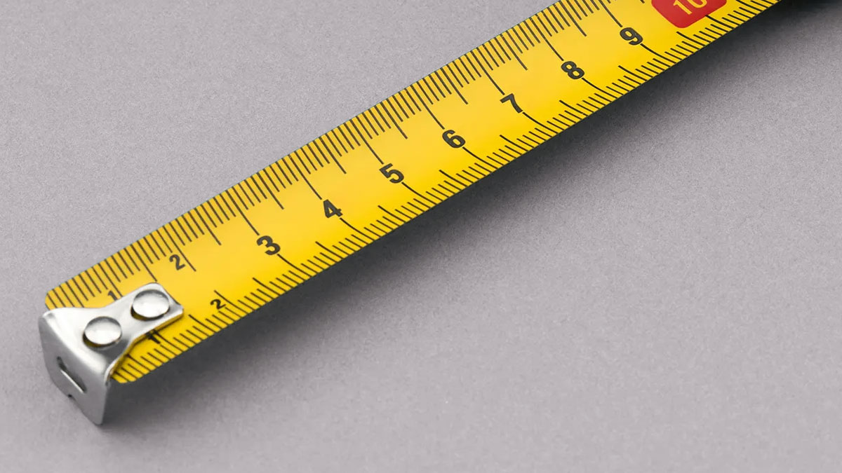 Unique sizes - tape measure
