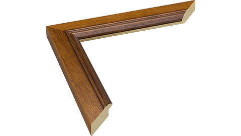 31mm Wide, Walnut Wood Stain Frame (MLDA1333)