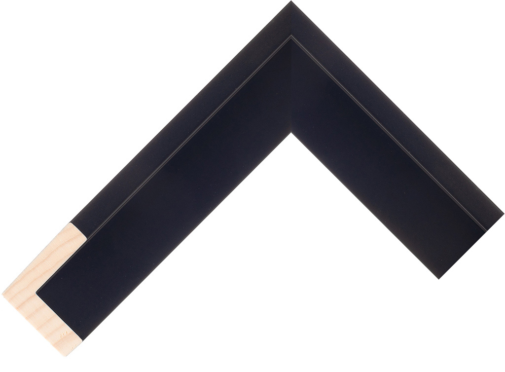10mm Wide, 33mm Deep, Black Wood Paint Canvas Frame (MLDA3861)