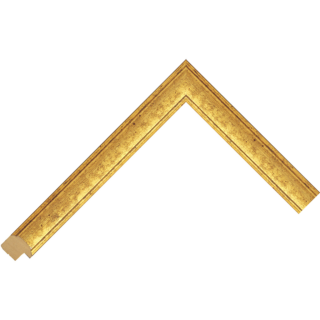 20mm Wide, Gold Wood Leaf Frame (MLDA2262)