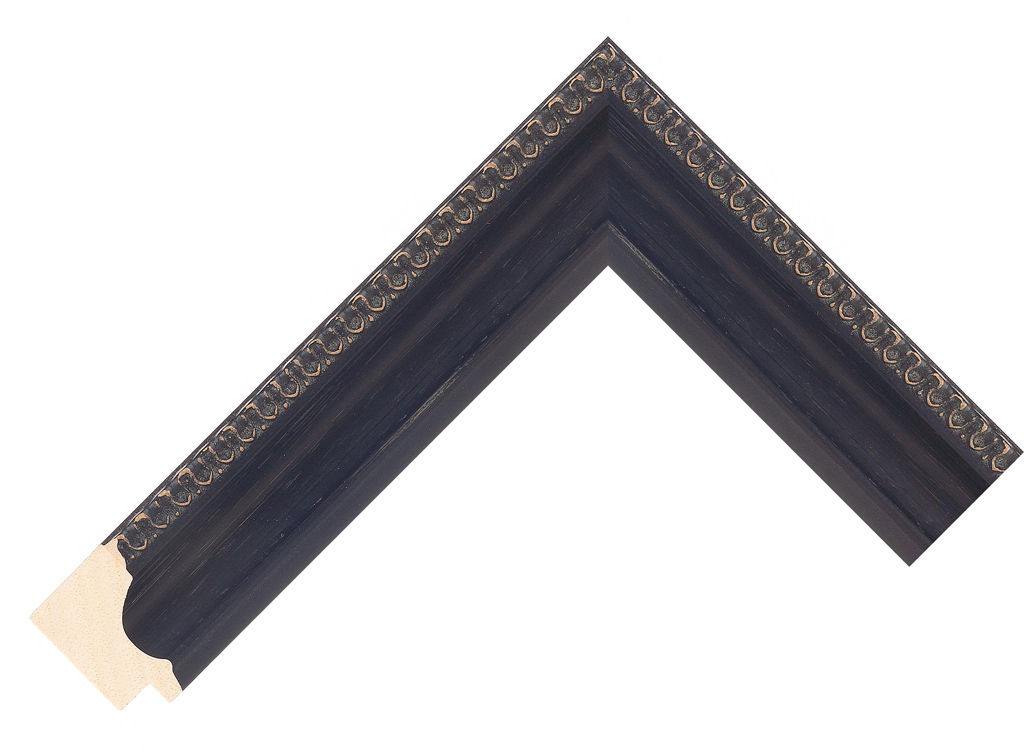 35mm Wide, Black Wood Paint Frame (MLDA4033)