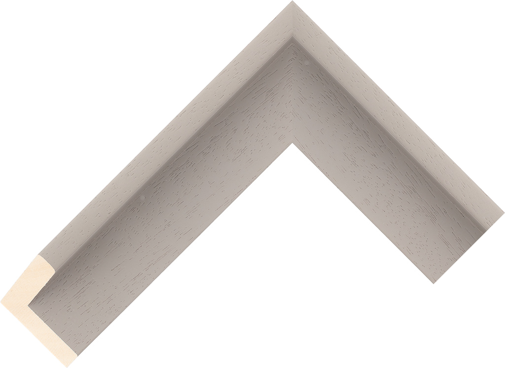 11mm Wide, 25mm Deep, Light Grey Wood Stain Canvas Frame (MLDA3908)