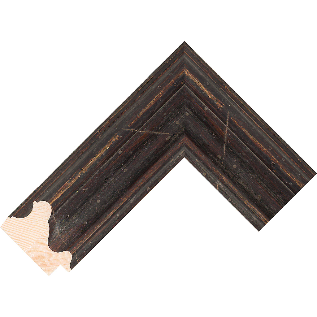 57mm Wide, Brown Wood Paint Frame (MLDA1681)