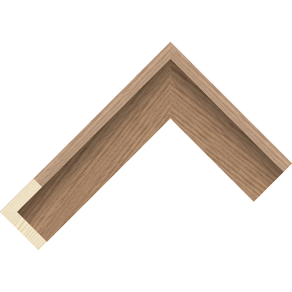 9mm Wide, 26mm Deep, Oak Wood Wood Veneer Canvas Frame (MLDA3382)