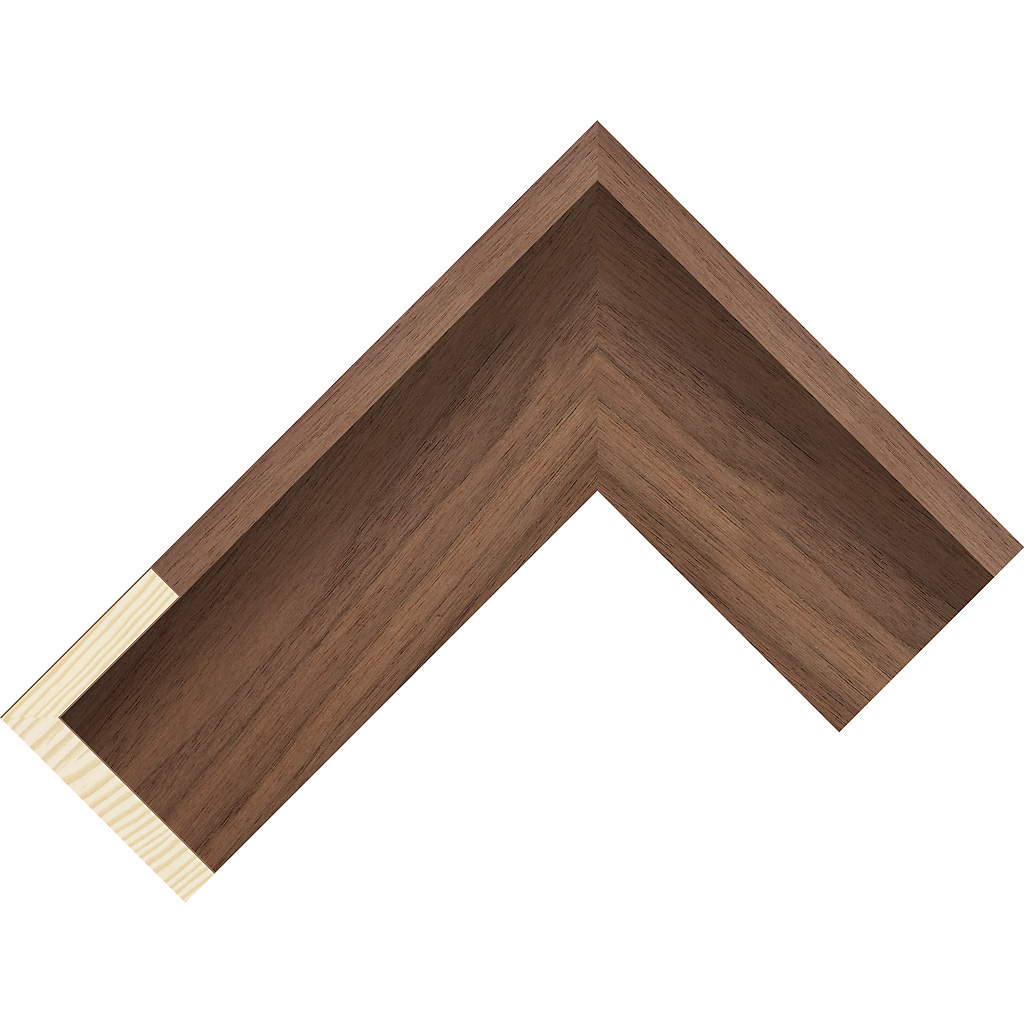 9mm Wide, 36mm Deep, Walnut Wood Wood Veneer Canvas Frame (MLDA3388)