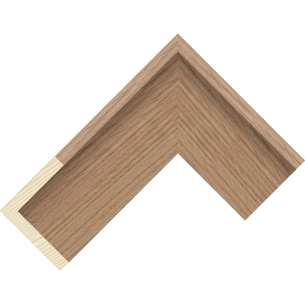 9mm Wide, 51mm Deep, Oak Wood Wood Veneer Canvas Frame (MLDA3392)