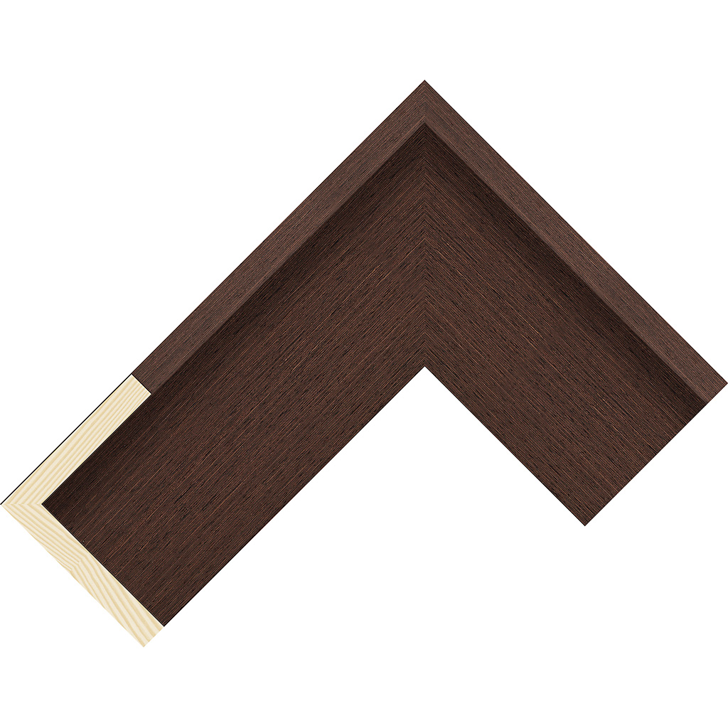 9mm Wide, 51mm Deep, Wenge Wood Wood Veneer Canvas Frame (MLDA3394)