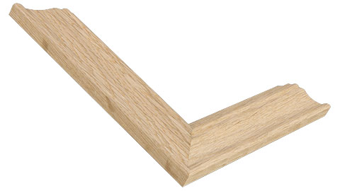 34mm Wide, Natural Oak Wood Frame (MLDA264)