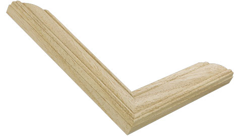 34mm Wide, Natural Wood Frame (MLDA799)