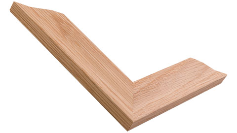 38mm Wide, Natural Oak Wood Frame (MLDA428)