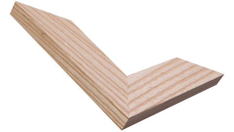 46mm Wide, Natural Ash Wood Frame (MLDA425)