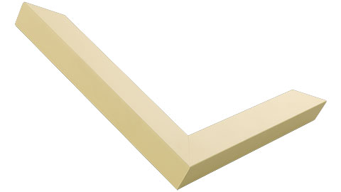 23mm Wide, Cream Wood Paint Frame (MLDA837)