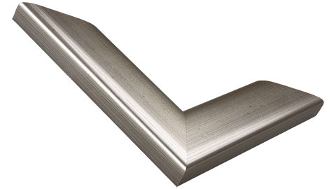 44mm Wide, Silver Wood Leaf Frame (MLDA843)