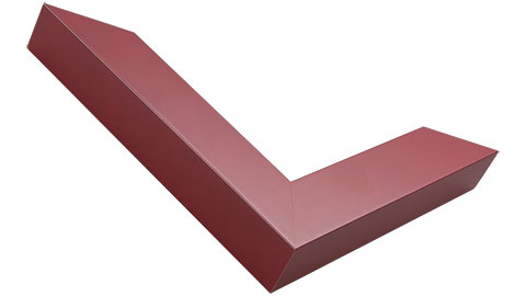 33mm Wide, Maroon Wood Paint Frame (MLDA856)