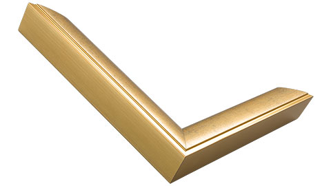 24mm Wide, Gold Wood Foil Frame (MLDA930)