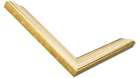 22mm Wide, Gold Wood Leaf Frame (MLDA932)