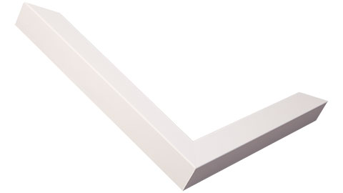 20mm Wide, White Wood Paint Frame (MLDA511)