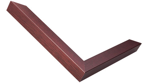 20mm Wide, Mahogany Wood Stain Frame (MLDA222)