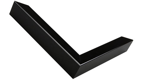 20mm Wide, Black Wood Shiny Frame (MLDA956)