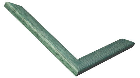 23mm Wide, Dark Green Wood Stain Frame (MLDA343)