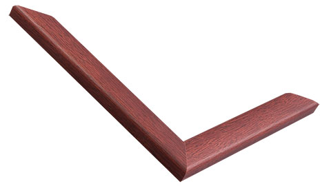 22mm Wide, Maroon Wood Stain Frame (MLDA341)