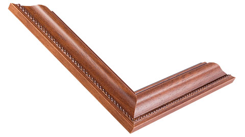 33mm Wide, Walnut Wood Stain Frame (MLDA299)