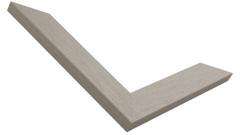 29mm Wide, Light Grey Wood Stain Frame (MLDA1025)