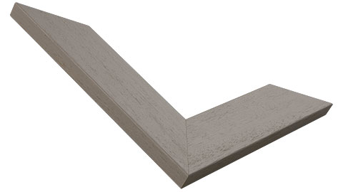 40mm Wide, Light Grey Wood Stain Frame (MLDA1039)