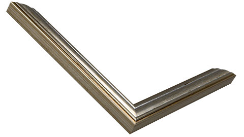 22mm Wide, Silver/Gold Wood Distressed Frame (MLDA207)
