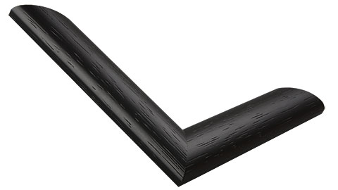 30mm Wide, Black Wood Stain Frame (MLDA1068)