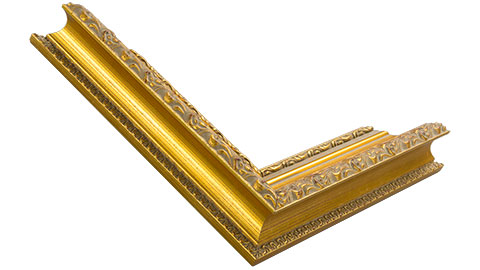 40mm Wide, Gold Wood Leaf Frame (MLDA1128)