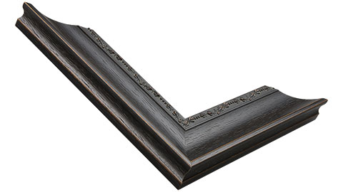 40mm Wide, Ebony Wood Stain Frame (MLDA1134)