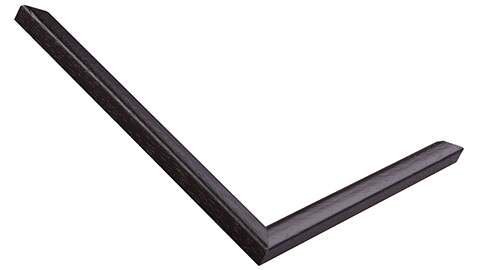 12mm Wide, Black Wood Stain Frame (MLDA137)