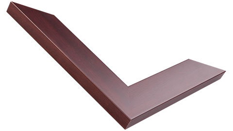 34mm Wide, Mahogany Wood Stain Frame (MLDA228)