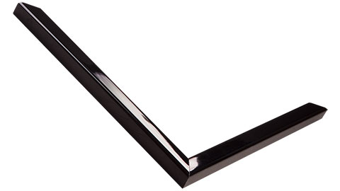 14mm Wide, Black Wood Shiny Frame (MLDA331)