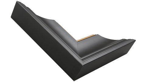 64mm Wide, Black Wood Paint Frame (MLDA1206)