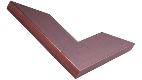 53mm Wide, Mahogany Wood Stain Frame (MLDA387)