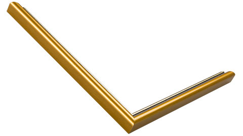 13mm Wide, Gold Wood Paint Frame (MLDA1233)