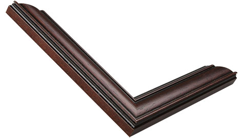 31mm Wide, Mahogany Wood Stain Frame (MLDA1248)