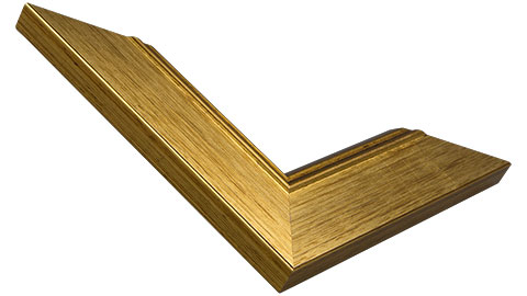 51mm Wide, Gold Wood Leaf Frame (MLDA131)