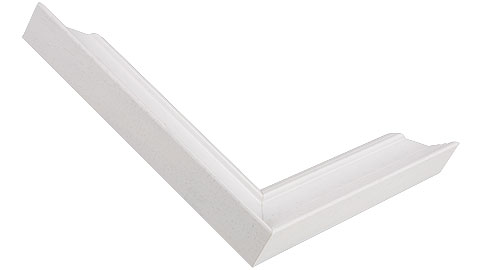 30mm Wide, White Wood Stain Frame (MLDA1255)