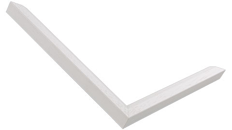 15mm Wide, White Wood Stain Frame (MLDA1284)