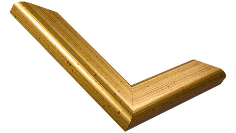 34mm Wide, Gold Wood Distressed Frame (MLDA217)