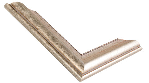 37mm Wide, Champagne Silver/fleck Wood Mottled Frame (MLDA443)