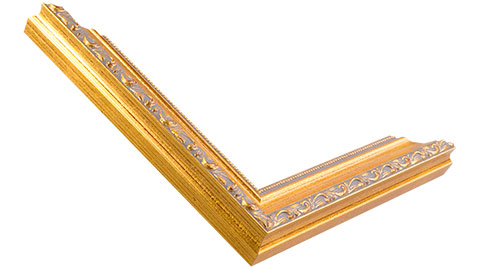 30mm Wide, Gold Wood Leaf Frame (MLDA717)